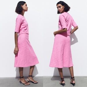 Zara jacquard skirt💕